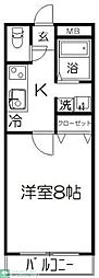 ParkSideToro 1Kの間取図画像