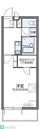 レオパレスグリーンパイン松本 1Kの間取図画像