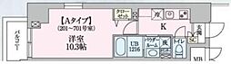 URBANSKYLINEOMIYA 1Kの間取図画像