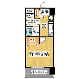 ディオレクレスト東心斎橋 5階/-