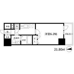 エスリード天神橋筋六丁目 8階