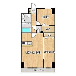豊中市三和町1丁目マンション 1SLDKの間取図画像