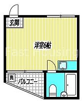 東京都杉並区阿佐谷北４丁目（賃貸マンション1R・4階・14.11㎡） その2