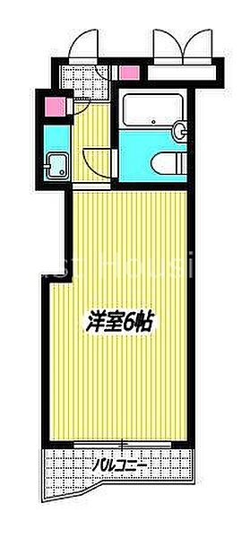 東京都中野区中央１丁目(賃貸マンション1K・2階・16.07㎡)の写真 その2