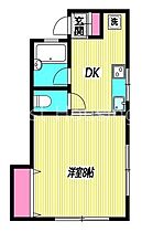 東京都中野区沼袋２丁目（賃貸アパート1DK・1階・26.90㎡） その2