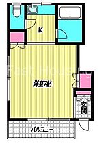 東京都中野区上高田２丁目（賃貸アパート1R・1階・19.00㎡） その2