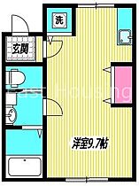 東京都中野区上高田５丁目（賃貸アパート1R・1階・25.50㎡） その2