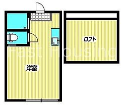 東京都中野区白鷺２丁目（賃貸アパート1R・2階・7.18㎡） その2