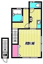 東京都中野区沼袋３丁目（賃貸アパート1K・2階・25.51㎡） その2