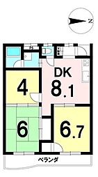 間取図画像 2SDK