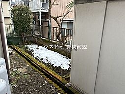 青梅市畑中3丁目:庭