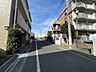 外観：北側前面道路：ゆとりのある前面道路です。