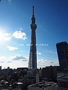 バルコニーからの眺望です！