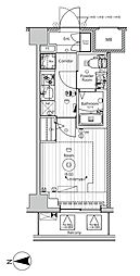 ヴォーガコルテ西川口ステーションスクエア 1Kの間取図画像