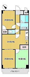 ジュエル葛西 3LDKの間取図画像