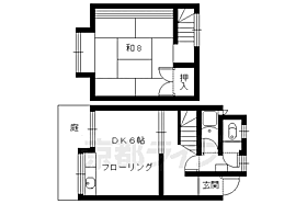 大徳寺の貸家 4 ｜ 京都府京都市北区紫野大徳寺町（賃貸テラスハウス1LDK・--・30.00㎡） その2