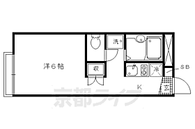 レオパレスＲａｉｎｂｏｗ 206 ｜ 京都府京都市北区西賀茂大道口町（賃貸アパート1K・2階・19.87㎡） その2