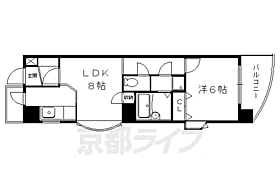 京都府京都市左京区田中大堰町（賃貸マンション1LDK・1階・43.00㎡） その2