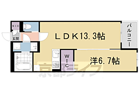 京都府京都市左京区新丸太町通孫橋上る新丸太町（賃貸アパート1LDK・1階・47.42㎡） その2