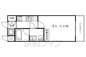 エクセレント二条城北 105 ｜ 京都府京都市上京区小伝馬町（賃貸マンション1K・1階・20.16㎡） その2