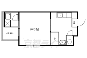 京都府京都市左京区下鴨南芝町（賃貸マンション1K・4階・27.00㎡） その2