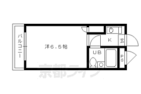 ＣＡＳＡ510 2-C ｜ 京都府京都市北区平野桜木町（賃貸マンション1K・2階・19.18㎡） その2