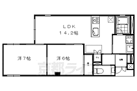 京都府京都市中京区押小路通富小路西入橘町（賃貸マンション2LDK・1階・61.68㎡） その2