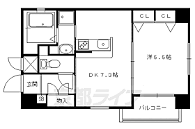 京都府京都市左京区一乗寺築田町（賃貸マンション1DK・2階・32.76㎡） その2