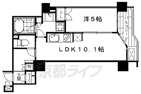 京都府京都市中京区御池通新町西入橋之町（賃貸マンション1LDK・7階・40.04㎡） その2