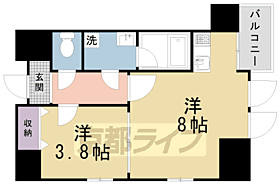 アクシルコート堀川今出川 301 ｜ 京都府京都市上京区今出川通堀川西入ル西船橋町（賃貸マンション1LDK・3階・33.59㎡） その2