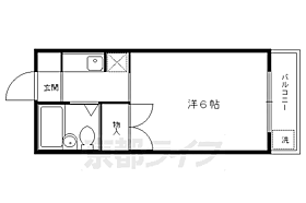 京都府京都市左京区一乗寺庵野町（賃貸アパート1K・1階・17.00㎡） その2