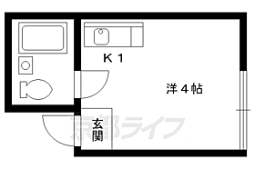 京都府京都市左京区下鴨貴船町（賃貸マンション1R・2階・12.00㎡） その2