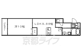 ウィルパーク御所西 302 ｜ 京都府京都市上京区油小路通上長者町下る亀屋町（賃貸マンション1LDK・3階・45.05㎡） その2