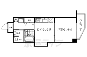 京都府京都市左京区浄土寺上馬場町（賃貸マンション1DK・3階・32.40㎡） その2