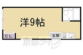 京都府京都市左京区北白川下池田町（賃貸マンション1R・1階・17.00㎡） その2