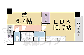 京都府京都市中京区寺町通二条下る榎木町（賃貸マンション1LDK・2階・42.69㎡） その2