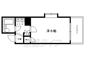 ＤＥＴＯＭ‐1烏丸鞍馬口 301 ｜ 京都府京都市上京区室町通鞍馬口下ル森之木町（賃貸マンション1K・3階・17.34㎡） その2