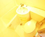 ユニットバスのトイレです