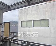 バルコニーからの景色です。