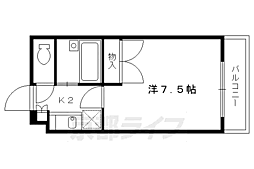 カーサフォレスト西賀茂 3階/202
