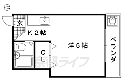 京福電気鉄道北野線 北野白梅町駅 徒歩5分 2階/-