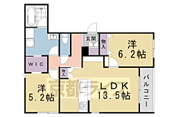 Grand Soleil 2LDKの間取図画像