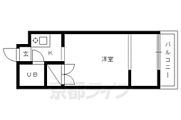 京福電気鉄道北野線 北野白梅町駅 徒歩10分 2階/-