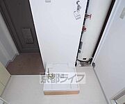 室内に洗濯機が設置可能です。