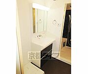 大きな洗面台