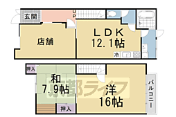 東野八代店舗付貸家 -/xx