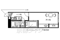 レオパレス五箇庄 1階/103