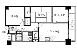グランドメゾン伏見桃山 2階