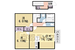 コンフォートヴィレッジII 2階/201
