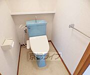 洗浄機能付きのトイレです。